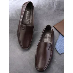 John Karsun Men Brown Loafers-picture-12