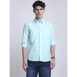 John Philips Classic Spread Collar Oxford Shirt image 5