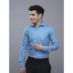 John Philips Premium Spread Collar Slim Fit Formal Shirt-picture-36