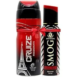 JOHN PHILLIPS Cruize Passionate & Smog Classic Black | Eau De French Perfume Combo Gift Set For Men Pack of 2-picture-10