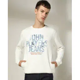 john players jeans Men Logo Print Slim Fit Sweatshirt-picture-43