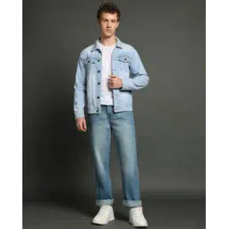 john players jeans Men Mid-Wash Relaxed Fit Jeans-picture-22