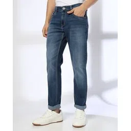 john players jeans Men Mid-Wash Slim Fit Jeans-picture-15