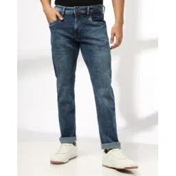 john players jeans Men Mid-Wash Slim Fit Jeans-picture-28