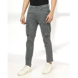john players jeans Men Relaxed Fit Cargo Pants-picture-24