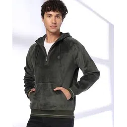 john players jeans Men Slim Fit Hoodie with Raglan Sleeves-picture-43