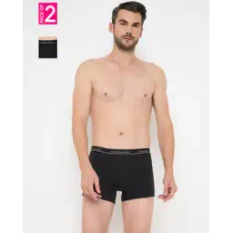 john players Men Pack of 2 Trunks with Elasticated Waistband-picture-31