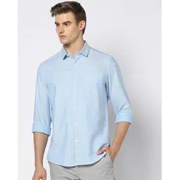 john players Men Printed Slim Fit Shirt-picture-45