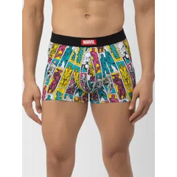 John Players Printed Contoured Crotch Trunk JTK022M19S-image-6