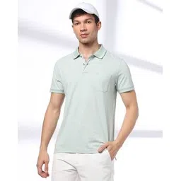 Men All-Over Print Slim Fit Polo T-Shirt with Patch Pocket-image-30