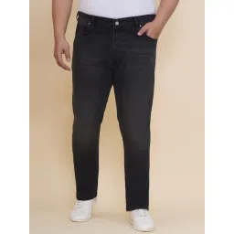 John Pride Black Cotton Regular Fit Jeans-picture-43
