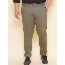 John Pride Men Plus Size Classic Mid Rise Easy Wash Chinos-picture-30