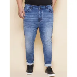 John Pride Men Plus Size Mid Rise Stretchable Jeans-picture-11