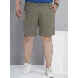John Pride Men Plus Size Relaxed Fit Mid-Rise Shorts-picture-33