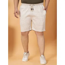 John Pride Men Plus Size Self Design Mid-Rise Outdoor Shorts-picture-31