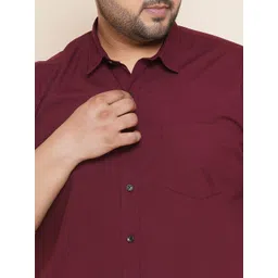 John Pride Plus Size Cotton Casual Shirt image 3