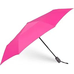 john's Umbrella 545mm 3 Fold Mono Colour with Auto Open and Close Function (Pink)-picture-36