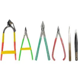 Johnson Tools 6 Pcs Multi Cutter, Plier &a; Tweezers Set, K-6P-picture-18