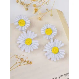 JOKER & WITCH Contemporary Floral Drop Earrings-picture-19