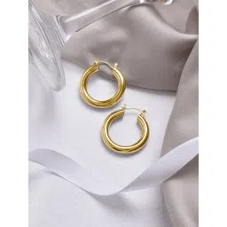 Joker & Witch Golden Hoop Earrings-picture-21