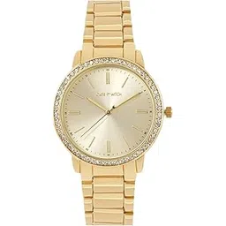 joker & witch Joker and Witch Halo 38mm Gold Dial 18mm Gold Stainless Steel Strap Watch for Women-picture-15