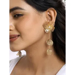 Joker & Witch Jolanda Gold Earrings for Women-picture-28