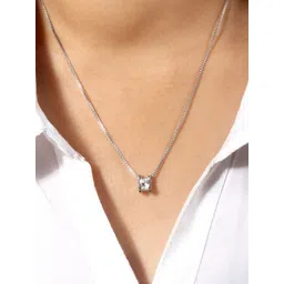 JOKER & WITCH Silver-Toned Rhinestone Charm Chain-picture-39