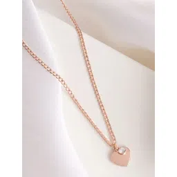 Joker & Witch The Party Edit Heart Of Rose Gold Necklace-picture-33