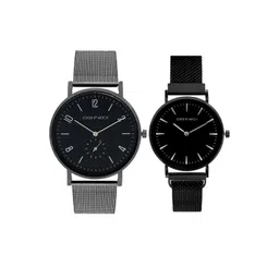 JOKER & WITCH Unisex Round His & Her Analogue Watches JWCW48-picture-34