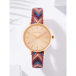 JOKER & WITCH Women Dial & Braided Straps Analogue Watch AMWW840-picture-33