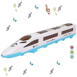 jolary Bump and Go High Speed Bullet Train Toy - 3D Lighting and Musical-picture-45