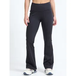 JOLGER Women Stretchable High Waist Tall Length Flared Tights-picture-22