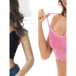 JOMPARIS Floral Bralette Bra Full Coverage Lightly Padded-picture-23