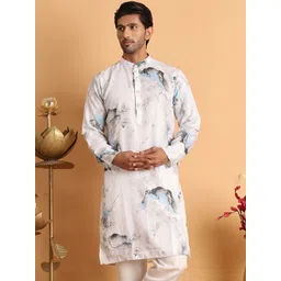 Jompers Men Embroidered Sequinned Kurta-picture-19