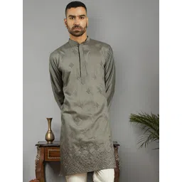 Jompers Men Embroidered Thread Work Kurta-picture-32