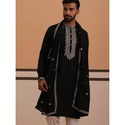 Jompers Men Embroidered Thread Work Kurta-picture-20