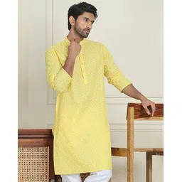 jompers Men Embroidery Long Kurta-picture-15