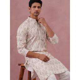 Jompers Men Ethnic Motifs Embellished Sequinned Kurta-picture-28