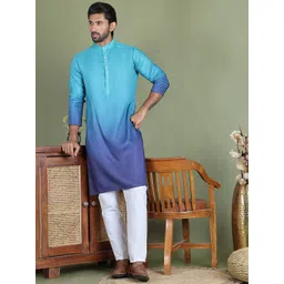 Jompers Men Printed Regular Sequinned Kurta with Pyjamas-picture-33