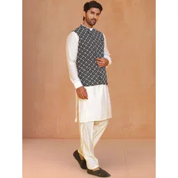 Jompers Men Regular Kurta with Pyjamas-picture-37