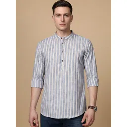 Jompers Men Striped Kurta-picture-34