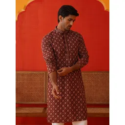 jompers Men Viscose Rayon Kurta Pyjama Set-picture-19
