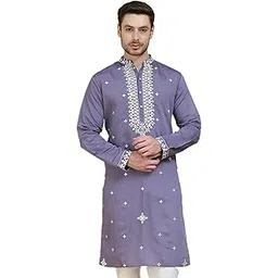 jompers Men's Embroidered Kurtas-picture-40