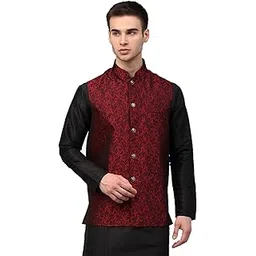 jompers Men's Woven Design Waistcoat-picture-36