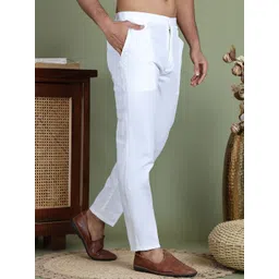 Jompers Solid Men Dhoti-picture-11