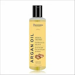 Jomsom Ayurvedic Moroccan Argan Hair Oil with Moroccan Argan Oil to Strengthen Dull & Hair | 100% Vegan | Cruelty Paraben Silicones Free (200ML)-picture-26