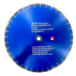 Jon Bhandari 500x3.6x50mm Premium Segmented Marble &a; Granite Cutting Blade for Marbles, Granites &a; Various Stones, 20MB-picture-17