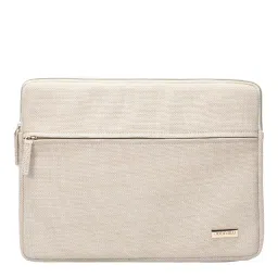 Joon Blu Minimal Beige Laptop Sleeve Urban Chic laptop Sleeve (M) image 2