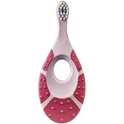 Jordan Step 1 Baby Manual Toothbrush, 0-2 Years, Extra Soft Bristles, Bpa Free Gentle To Babies. Made In Malaysia-0 Months To 24 Months Toothbrush (Pink), 1 Piece-picture-10