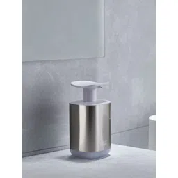 Joseph Joseph Silver-Toned & White Solid Steel Soap Dispenser-picture-34